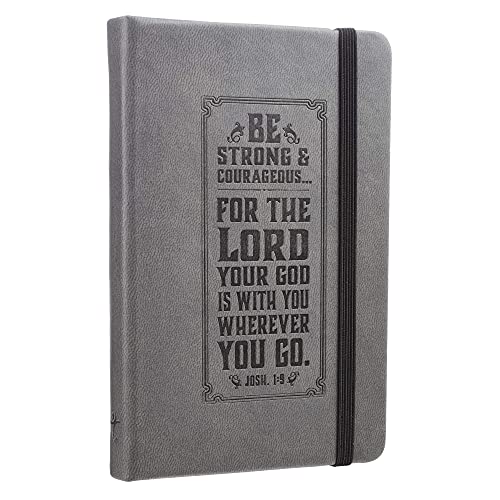 LuxLeather Hardcover Notebook with Elastic Closure