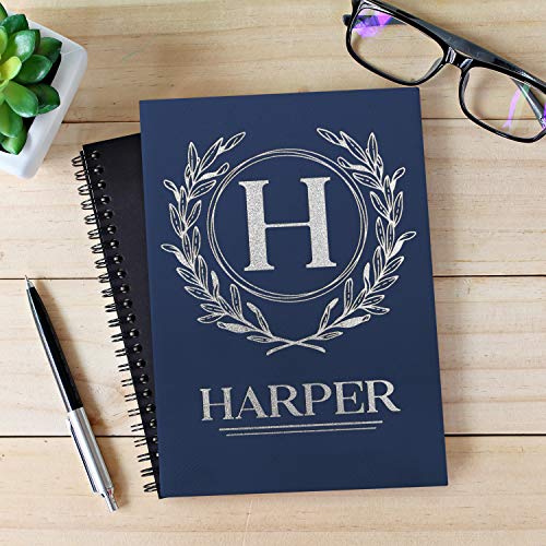 Engraved A5 Leather Journal for Personal Reflection