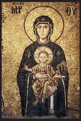 Theotokos Christian Notebook: Lined Journal for Men