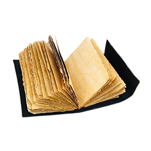 Lapis Lazuli Leather Journal with Triple Moon Design