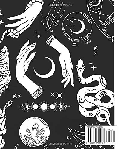 Boho Mystical Notebook Gift for Creative Girls