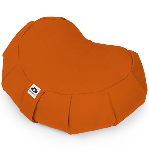 Desert Sunset Meditation Cushion with Buckwheat Filling