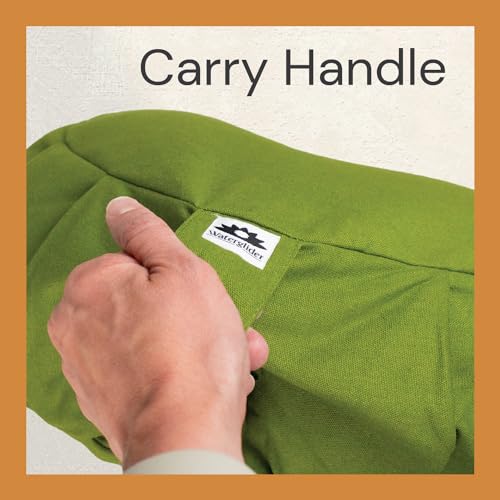 Desert Sunset Meditation Cushion with Buckwheat Filling