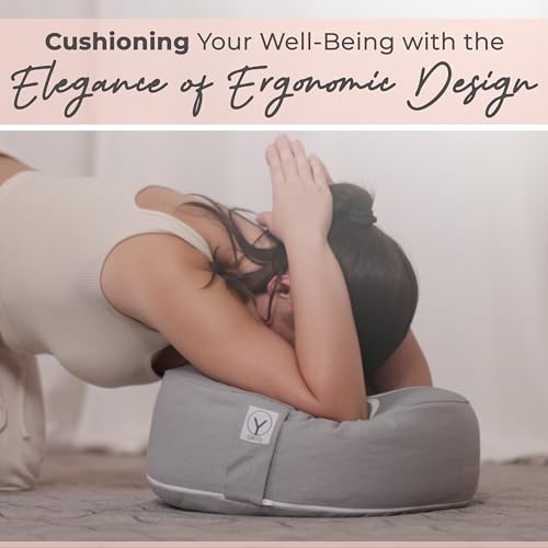 Organic Buckwheat Meditation Cushion - Round 16” Pillow