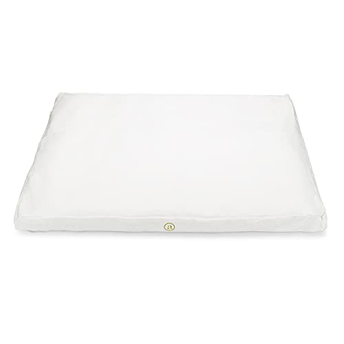 Organic Cotton Zabuton Meditation Mat - White