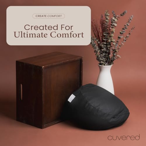 Cuvered Angora Meditation Cushion Floor Pillow