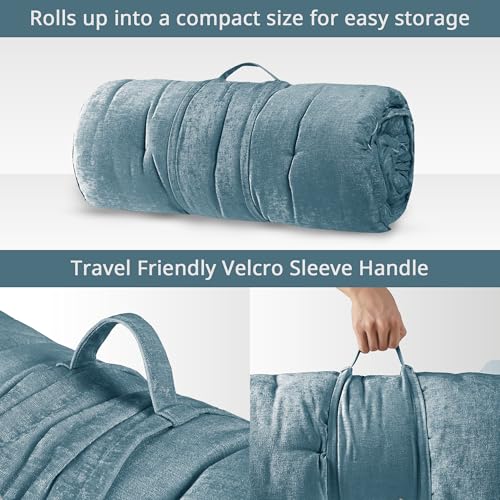 Edelia Aqua Bodenkissen for Relaxation, 68.6 x 188 cm