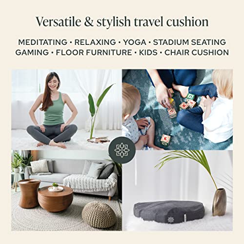 Mindful Travel Meditation Cushion for Outdoor Relaxation
