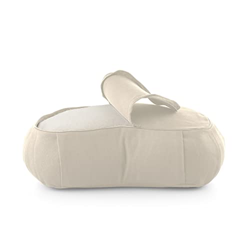 Basaho Crescent Zafu Meditation Cushion - Organic Cotton