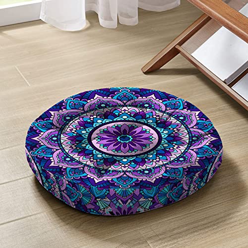 Mandala Meditation Cushion for Home & Outdoor Relaxation