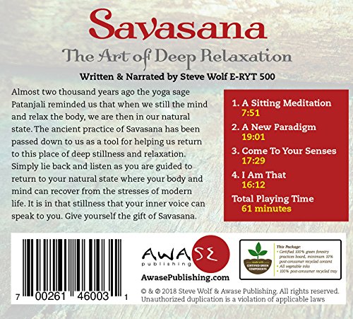 Savasana: Deep Relaxation with Four Guided Meditations