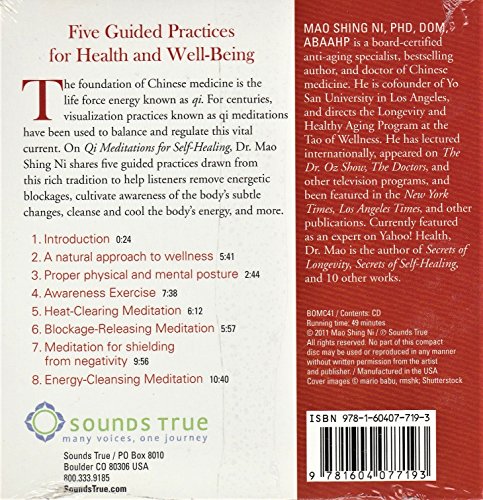 Guided Qi Meditations for Self-Healing by Maoshing Ni