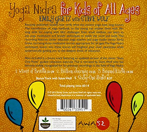 Yoga Nidra for Kids of All Ages CD