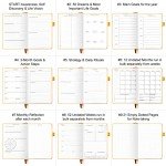 Luxurious Undated Planner for Goals & Productivity