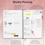 Leather A5 Undated Weekly & Monthly Planner