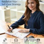 Leather A5 Undated Weekly & Monthly Planner