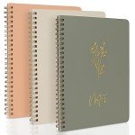 Charming Spiral Notebook Set for Mindful Organization