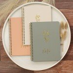 Charming Spiral Notebook Set for Mindful Organization