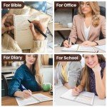 A5 College Ruled Hardcover Journal - Pink