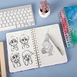 A5 Spiral Notebooks - 3 Pack for Wellness