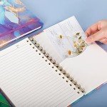 A5 Spiral Notebooks - 3 Pack for Wellness