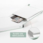 CAGIE Lined Journal Notebook for Women Men 320 Pages 100 Gsm Paper Thick Journaling Notebooks A5 Leather Journals for Writing Hardcover Journal Supplies for Work Note Taking Diary, 5.7x8.3 In, Green