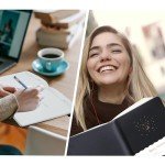 CAGIE Lined Journal for Mindful Reflection and Note-Taking