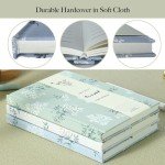 Floral Hardcover Journal for Mindfulness and Reflection