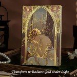 Alphonse Mucha Night's Rest Gilded Journal