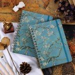 Hardcover Lined Journal with Back Pocket