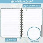 Hardcover Lined Journal with Back Pocket