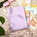 Cute Heart-Shaped Lined Journal for Women