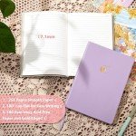 Cute Heart-Shaped Lined Journal for Women