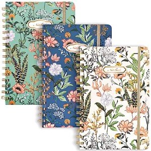 Floral Journals Set for Mental Wellness and Creativity