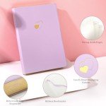 Cute Heart-Shaped Lined Journal for Women