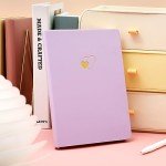 Cute Heart-Shaped Lined Journal for Women