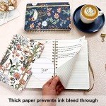 Floral Journals Set for Mental Wellness and Creativity