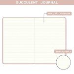 Sun-Themed Faux Leather Journal with Page Dividers