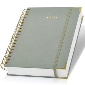 Aesthetic Spiral Notebook Journal for Women - B5