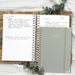 Aesthetic Spiral Notebook Journal for Women - B5