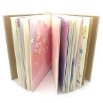 Colorful Hardcover Journal with Watercolor Design