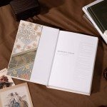 TIEFOSSI Lined Journal Notebook for Women Writing-A5 Hardcover Notebook-Premium 100gsm 224 Pages-Thick Travel journals for writing-College Ruled for Work Organization, Note Taking