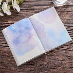 Colorful Hardcover Journal with Watercolor Design