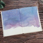 Colorful Hardcover Journal with Watercolor Design