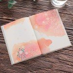 Colorful Hardcover Journal with Watercolor Design