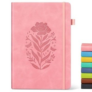 Pink A5 Lined Journal for Women - 200 Pages