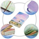 Asten Colorful Blank Journal, Writing Journal Notebook for Women, Hardcover Notepad Personal Dairy Journal to write in for Women Girl Gift, Ribbon Book Mark, 256 Pages Unlined (Hello, Future)