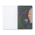 Compendium Softcover Journal - We can begin by doing small things. – A Write Now Journal with 128 Lined Pages, 5”W x 8”H