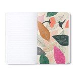 Compendium Softcover Journal - We can begin by doing small things. – A Write Now Journal with 128 Lined Pages, 5”W x 8”H