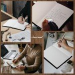 MINICAGIE Leather Journal for Men Soft Cover 256 Pages Lined Journals for Writing A5 Lion Journaling Notebooks Vintage Inspirational Diary, 5.7" x 8.3", Brown